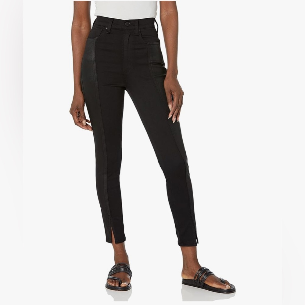 Hudson Black High Rise Skinny Jeans Sz 29 | Centerfold Sculpting Fit
